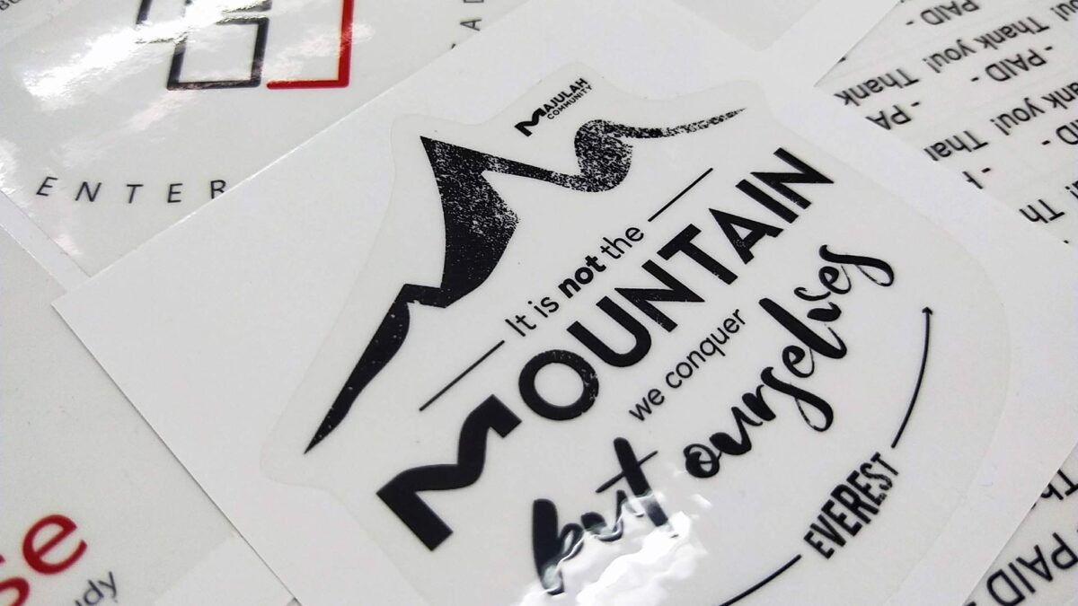 Transparent Sticker Printing Services: Transforming Your Design Vision into Reality